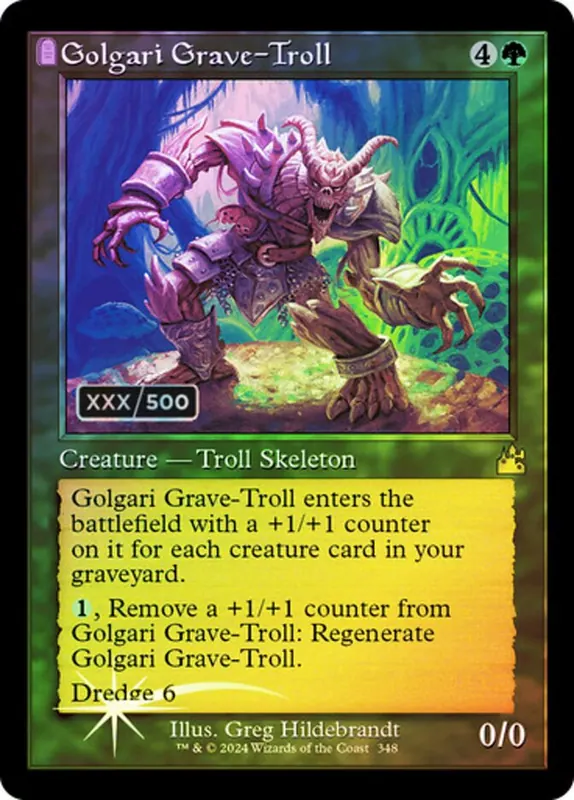 Golgari Grave-Troll [Ravnica Remastered]