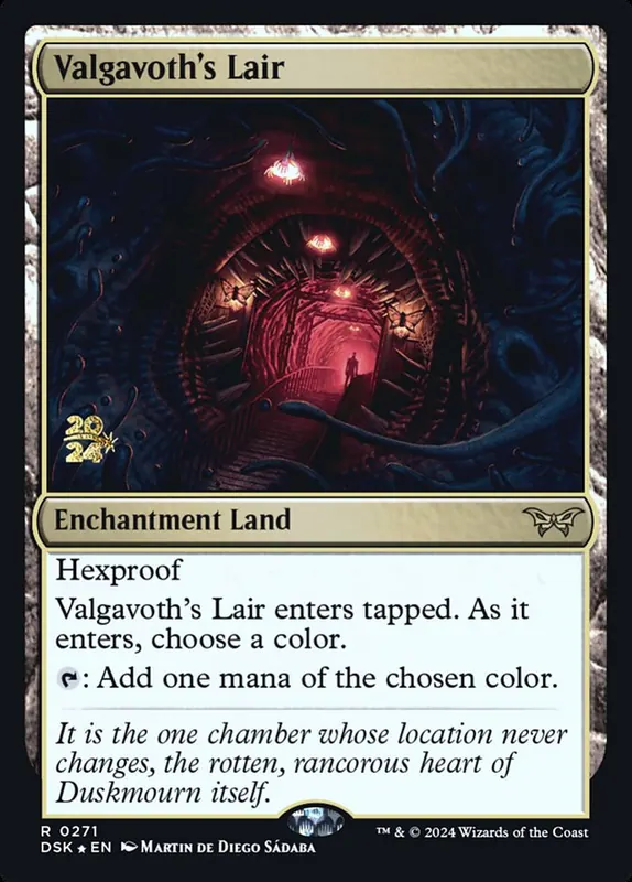 Valgavoth's Lair [Duskmourn: House of Horror Promos]