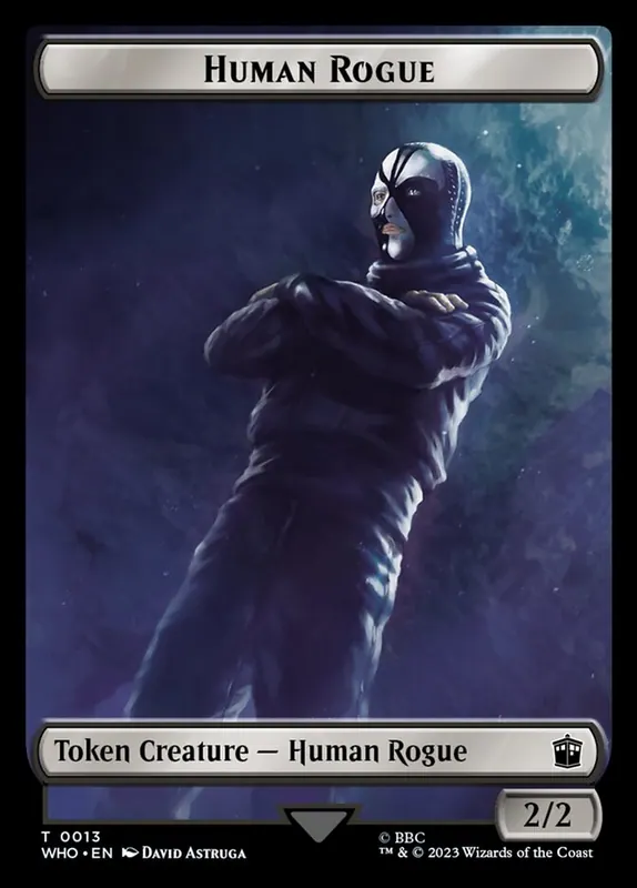 Human Rogue [Doctor Who Tokens]