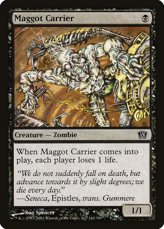 Maggot Carrier [Eighth Edition]