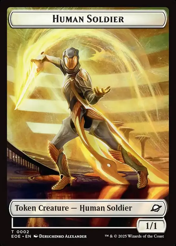 Human Soldier [Edge of Eternities Tokens]