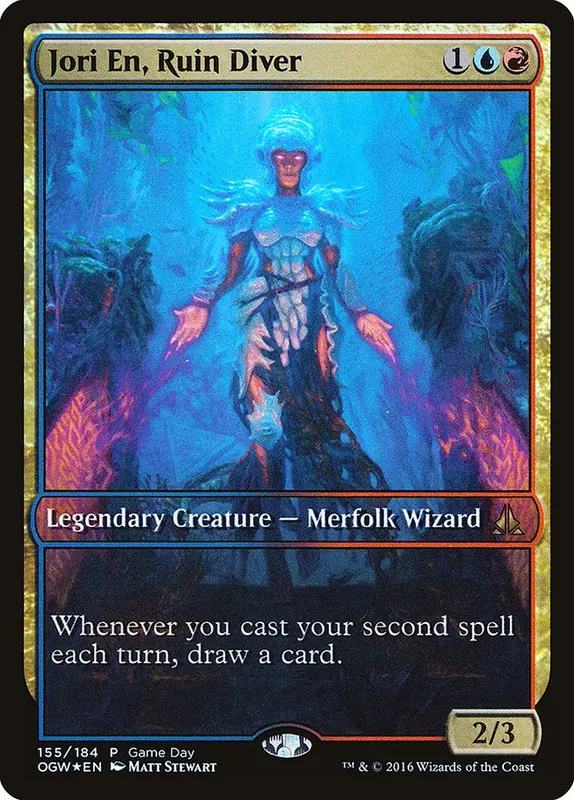 Jori En, Ruin Diver (Game Day) (Full Art) [Oath of the Gatewatch Promos]