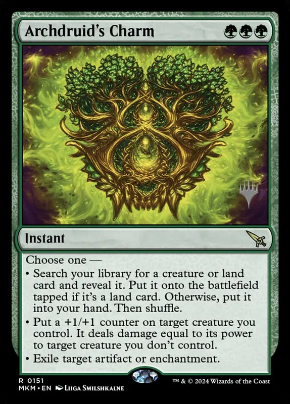 Archdruid's Charm [Murders at Karlov Manor Promos]