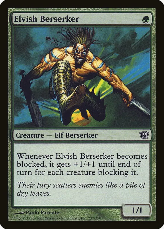 Elvish Berserker [Ninth Edition]