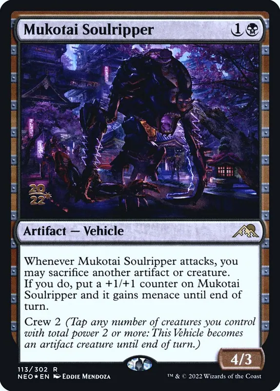 Mukotai Soulripper [Kamigawa: Neon Dynasty Promos]