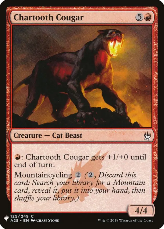 Chartooth Cougar [The List]