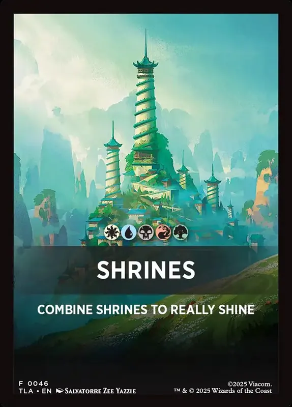 Shrines [Avatar: The Last Airbender Jumpstart Front Cards]