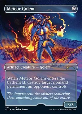 Meteor Golem (Borderless) [Secret Lair Drop Series]