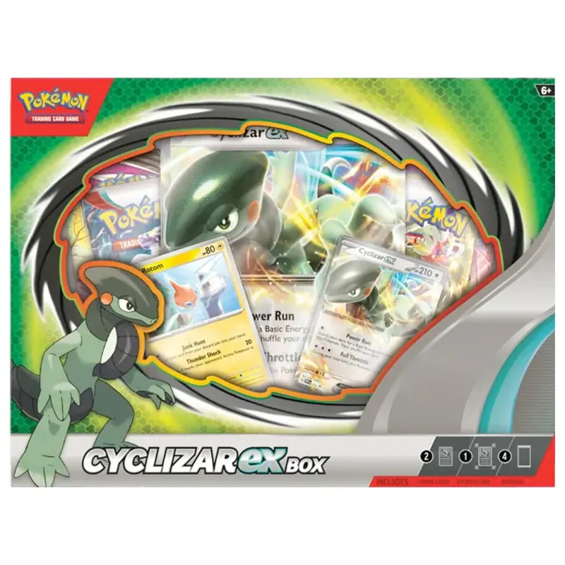 Pokémon Cyclyzar Ex - Box - Español e Ingles