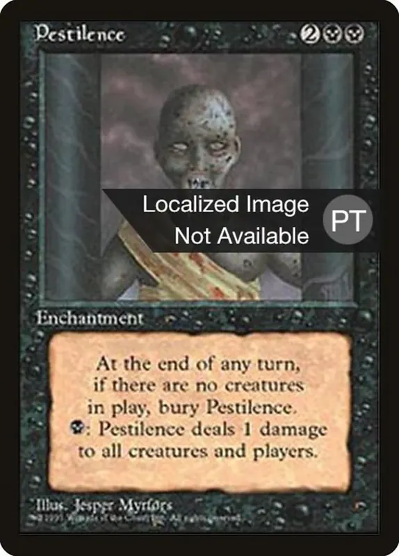 Pestilence [Fourth Edition (Foreign Black Border)]