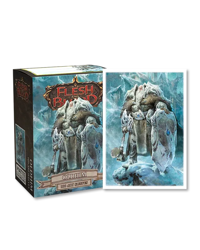 Dragon Shield Flesh & Blood Oldhim Art Matte
