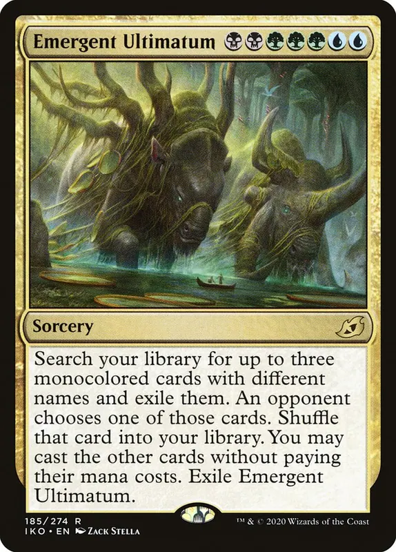 Emergent Ultimatum [Ikoria: Lair of Behemoths] - Español