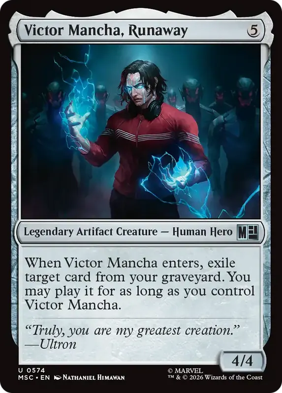 Victor Mancha, Runaway [Marvel Super Heroes Commander]