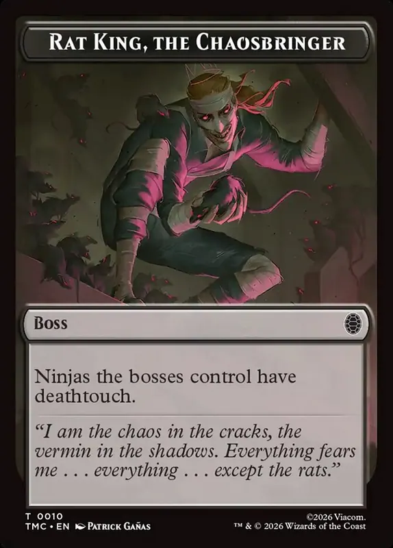 Rat King, the Chaosbringer [Teenage Mutant Ninja Turtles Eternal Tokens]