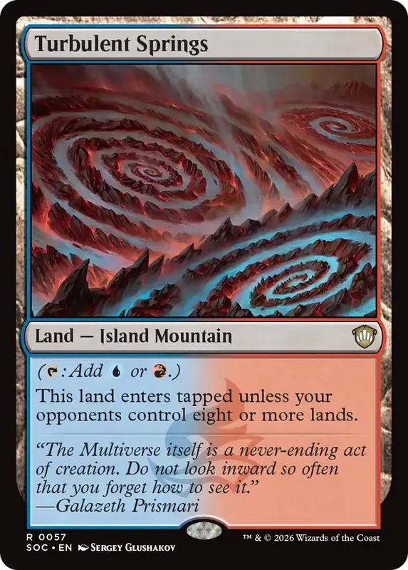 Turbulent Springs [Secrets of Strixhaven Commander]