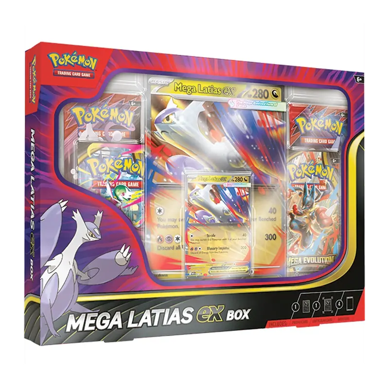 Pokémon - Mega Latias ex Box - Ingles
