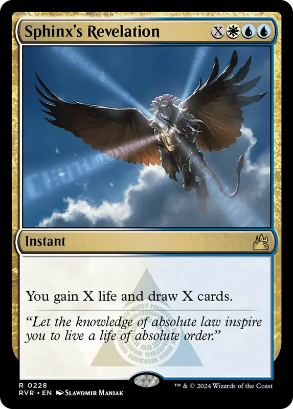 Sphinx's Revelation [Ravnica Remastered]