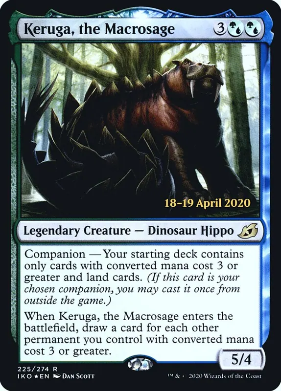 Keruga, the Macrosage [Ikoria: Lair of Behemoths Promos]