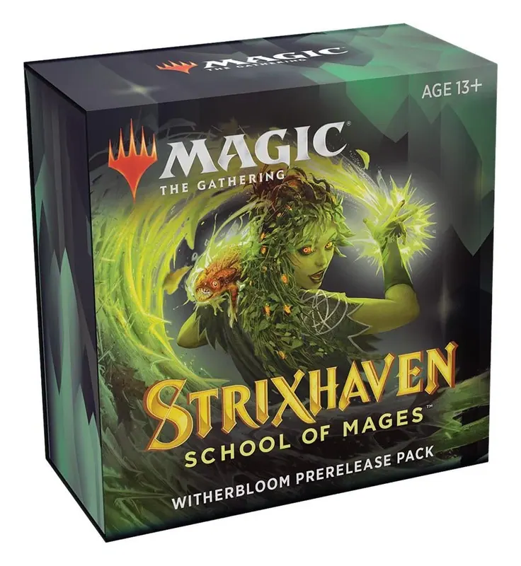 PACK DE PRERELEASE AT HOME STRIXHAVEN WHITERBLOOM SIN SOBRES EXTRAS