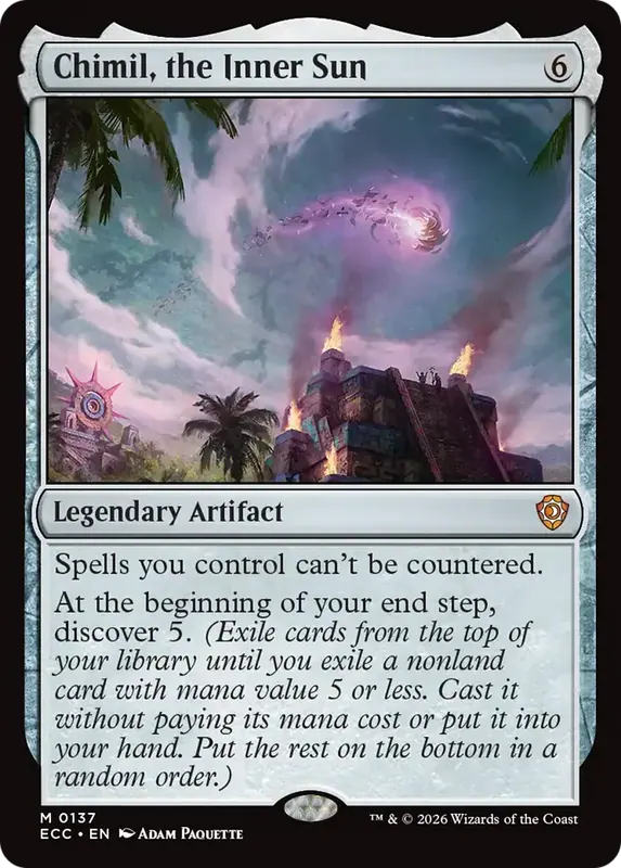 Chimil, the Inner Sun [Lorwyn Eclipsed Commander]