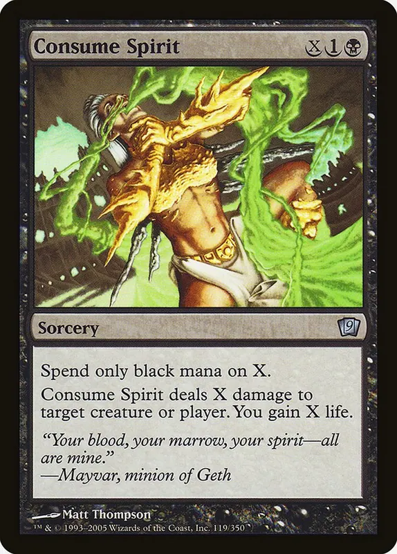 Consume Spirit [Ninth Edition]