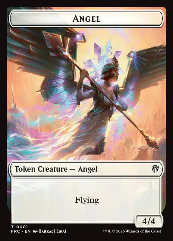 Angel [Reality Fracture Commander Tokens]