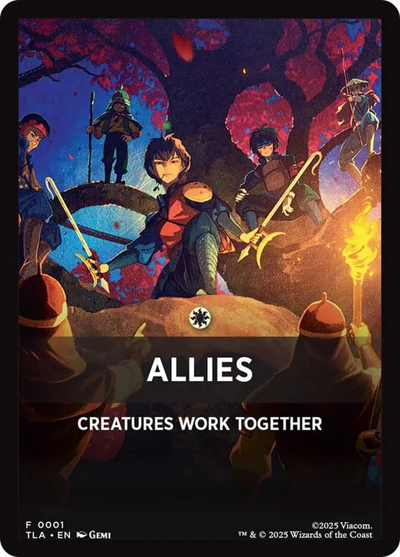 Allies [Avatar: The Last Airbender Beginner Box Front Cards]