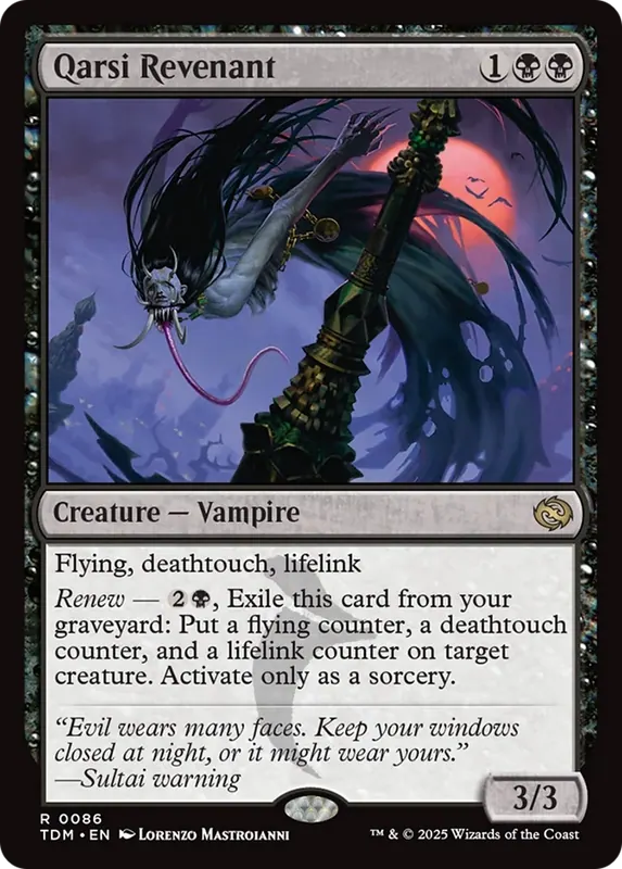 Qarsi Revenant [Tarkir: Dragonstorm] - Español