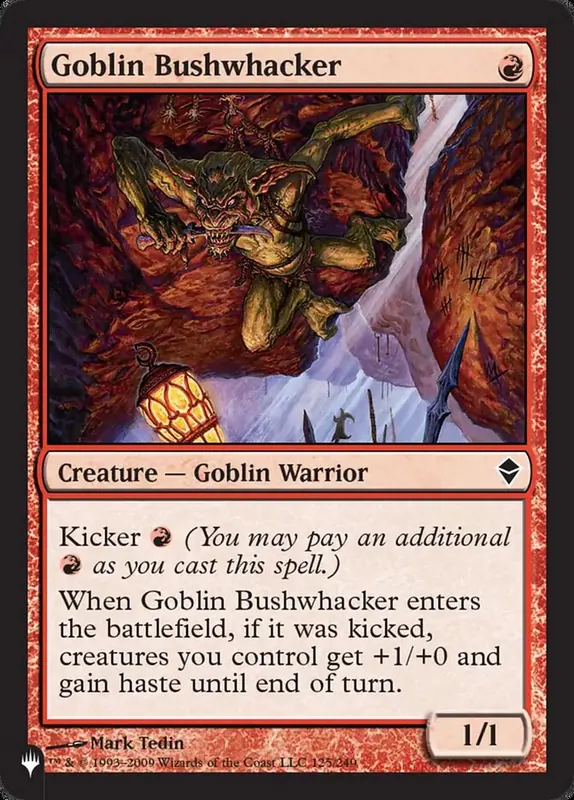 Goblin Bushwhacker [The List]