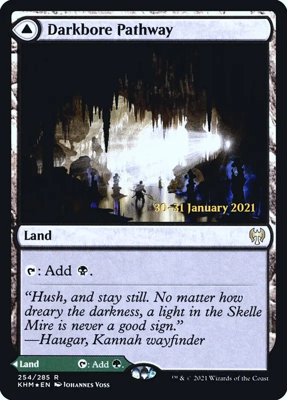 Darkbore Pathway // Slitherbore Pathway [Kaldheim Promos]