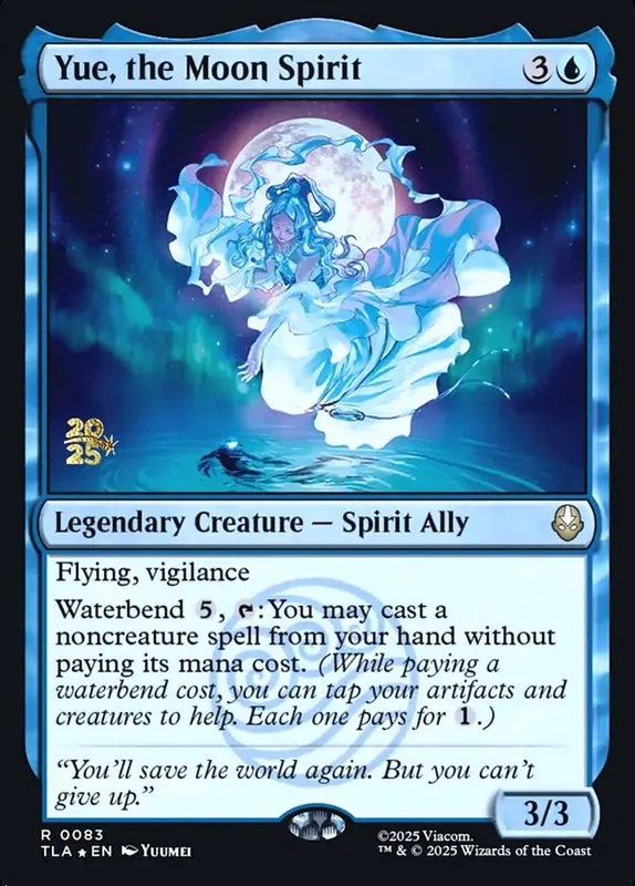 Yue, the Moon Spirit [Avatar: The Last Airbender Promos]