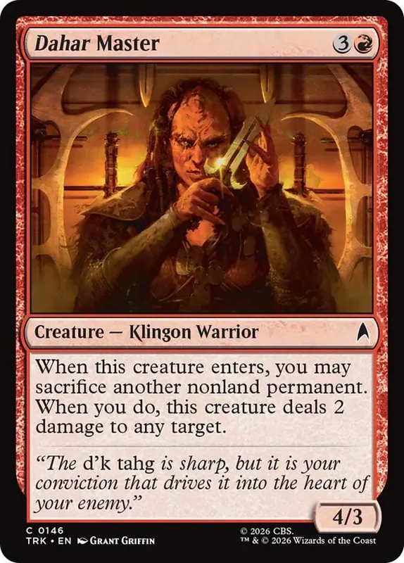 Dahar Master [Star Trek]