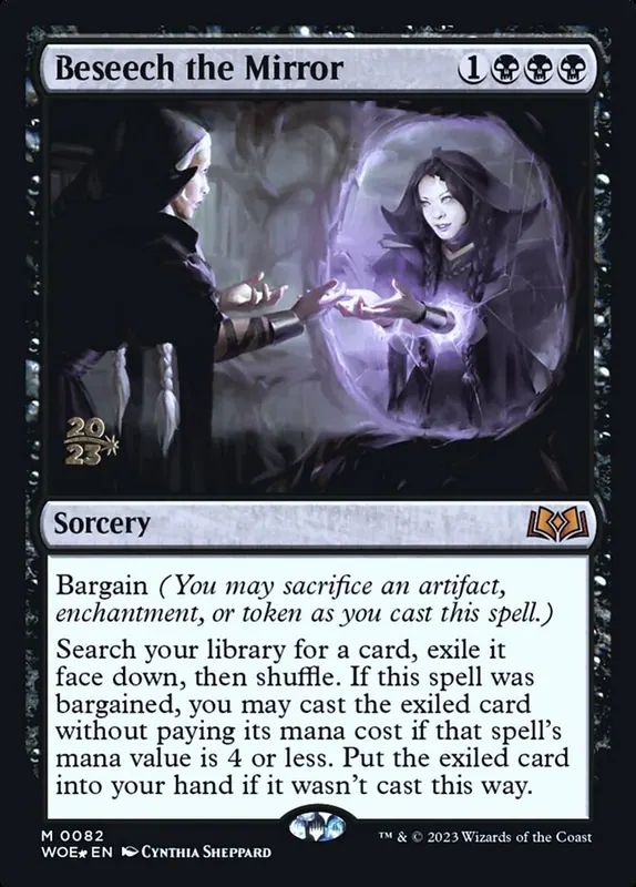 Beseech the Mirror [Wilds of Eldraine Promos]