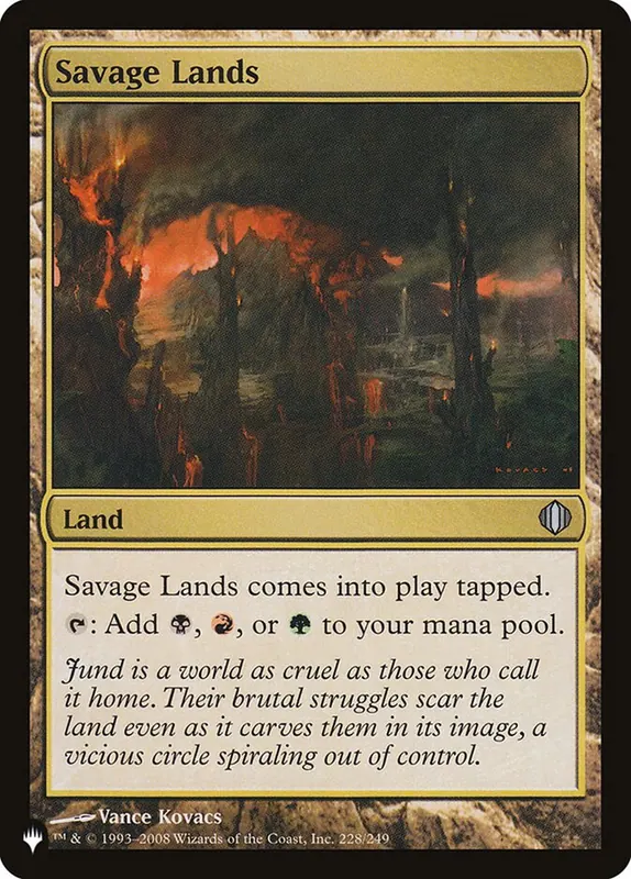 Savage Lands [The List]