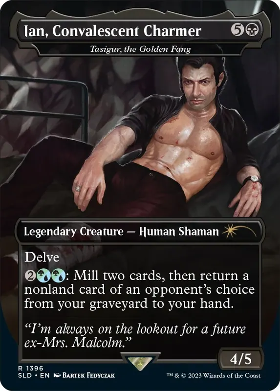 Ian, Convalescent Charmer - Tasigur, the Golden Fang [Secret Lair Drop Series]