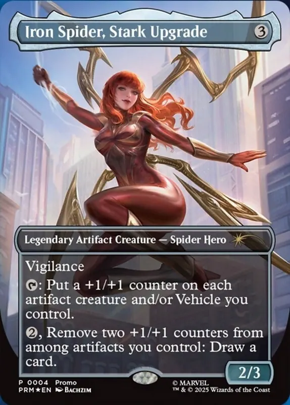 Iron Spider, Stark Upgrade [Marvel Legends Series Inserts]