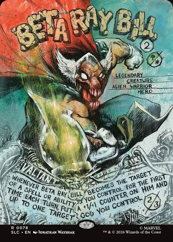 Beta Ray Bill [Secret Lair Countdown]