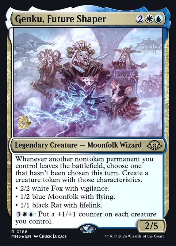 Genku, Future Shaper [Modern Horizons 3 Promos]