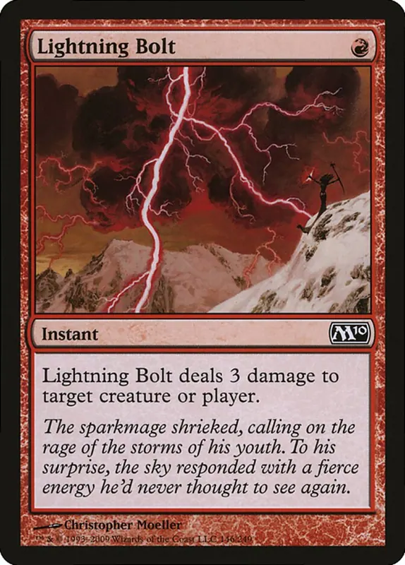Lightning Bolt [Magic Player Rewards 2009]