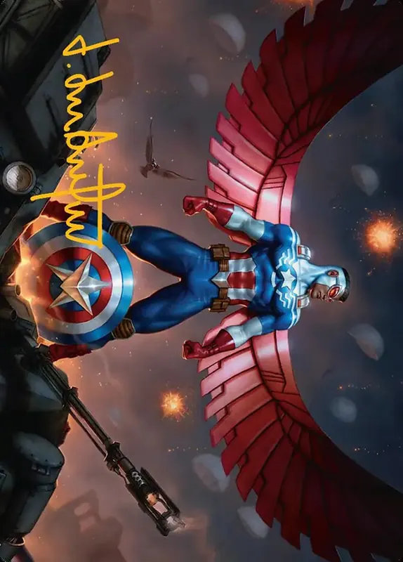 Captain America, Wings of Freedom // Captain America, Wings of Freedom [Marvel Super Heroes Art Series]