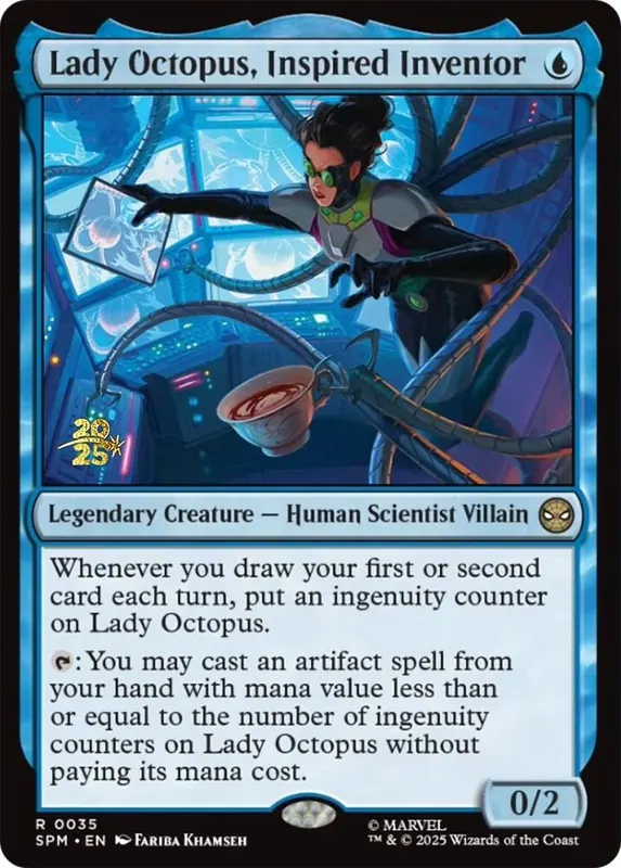 Lady Octopus, Inspired Inventor [Marvel's Spider-Man Prerelease Promos] - Español