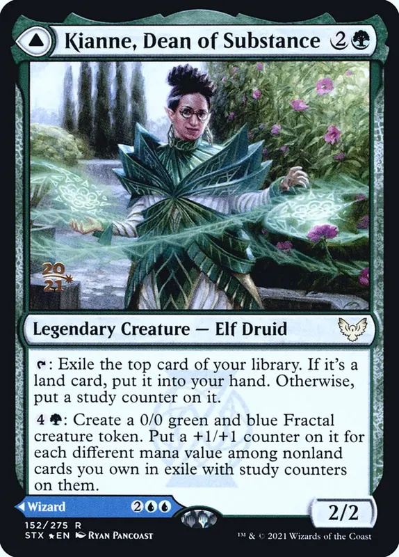 Kianne, Dean of Substance // Imbraham, Dean of Theory [Strixhaven: School of Mages Promos]