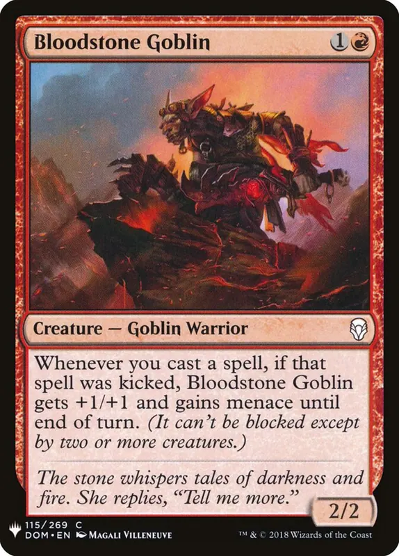 Bloodstone Goblin [The List]