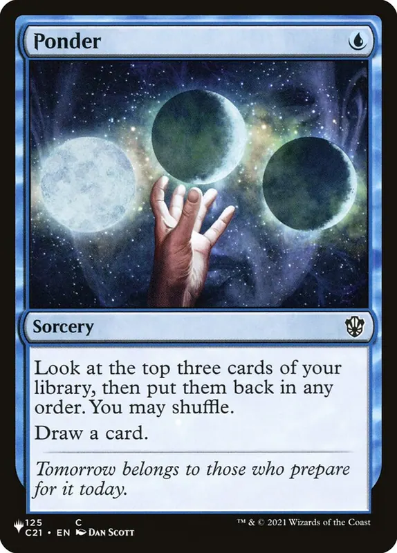 Ponder [The List]
