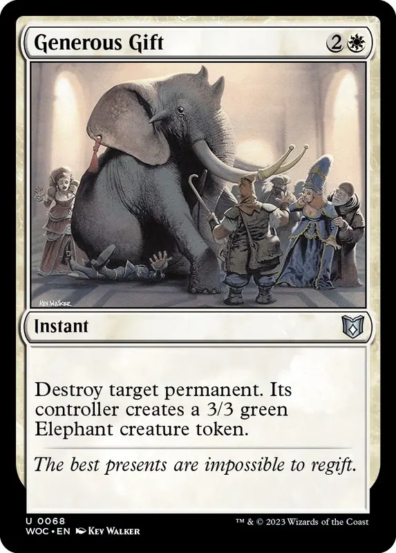 Generous Gift [Wilds of Eldraine Commander]