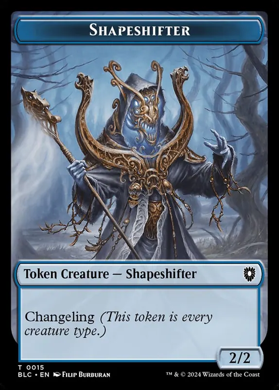 Shapeshifter [Bloomburrow Commander Tokens]