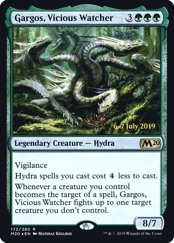 Gargos, Vicious Watcher [Core Set 2020 Promos]
