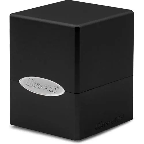 SATIN CUBE - JET BLACK