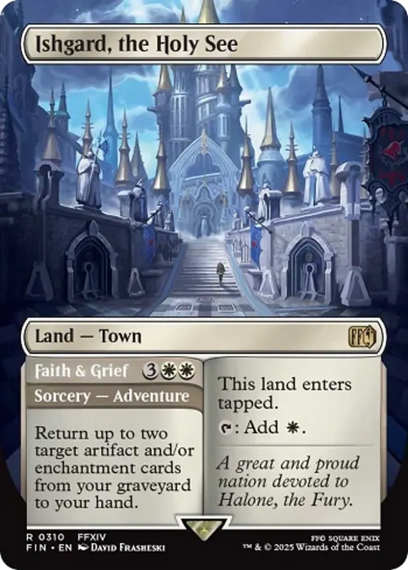 Ishgard, the Holy See (Borderless) [FINAL FANTASY]