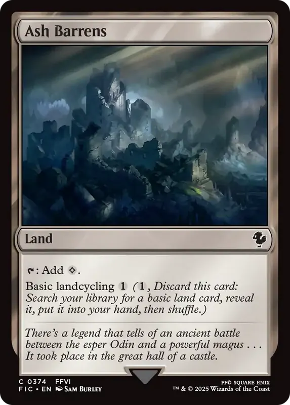 Ash Barrens [FINAL FANTASY Commander]
